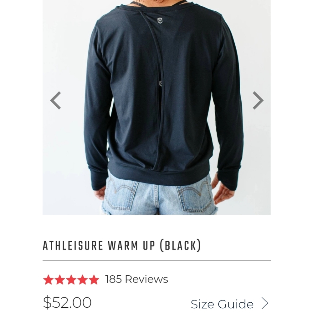 Athleisure long sleep top
